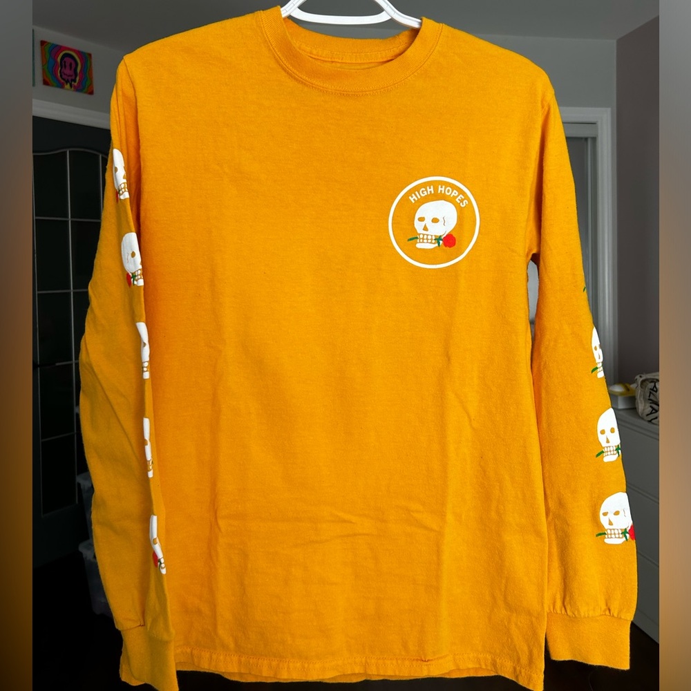 Crawling Death- Men’s small- Long Sleeve Orange Shirt